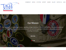 Tablet Screenshot of eagles.danbeard.org